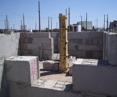  Строительство храма - Строительство храма (цокольный этаж) 2007 год